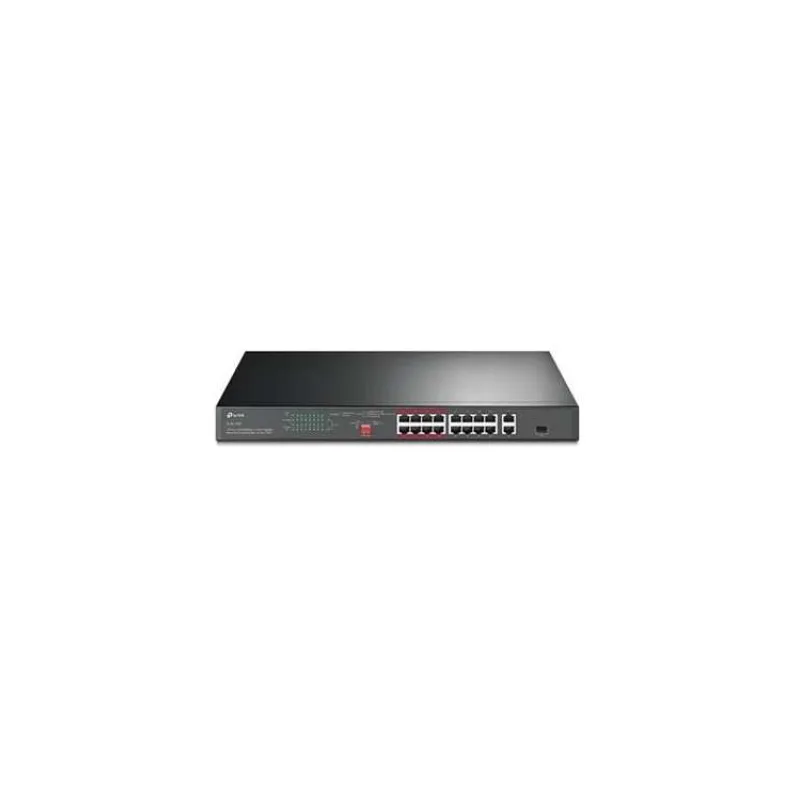 TP-Link TL-SL1218P Switch 16x 10/100Mbps PoE+ 2x GLAN 1x SFP 19"rackmount 150W (TL-SL1218P)