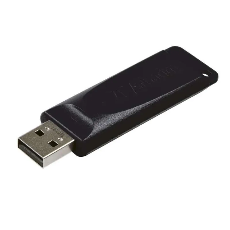 VERBATIM USB Flash disk Store 'n' Go SLIDER 16 GB - čierny (98696)