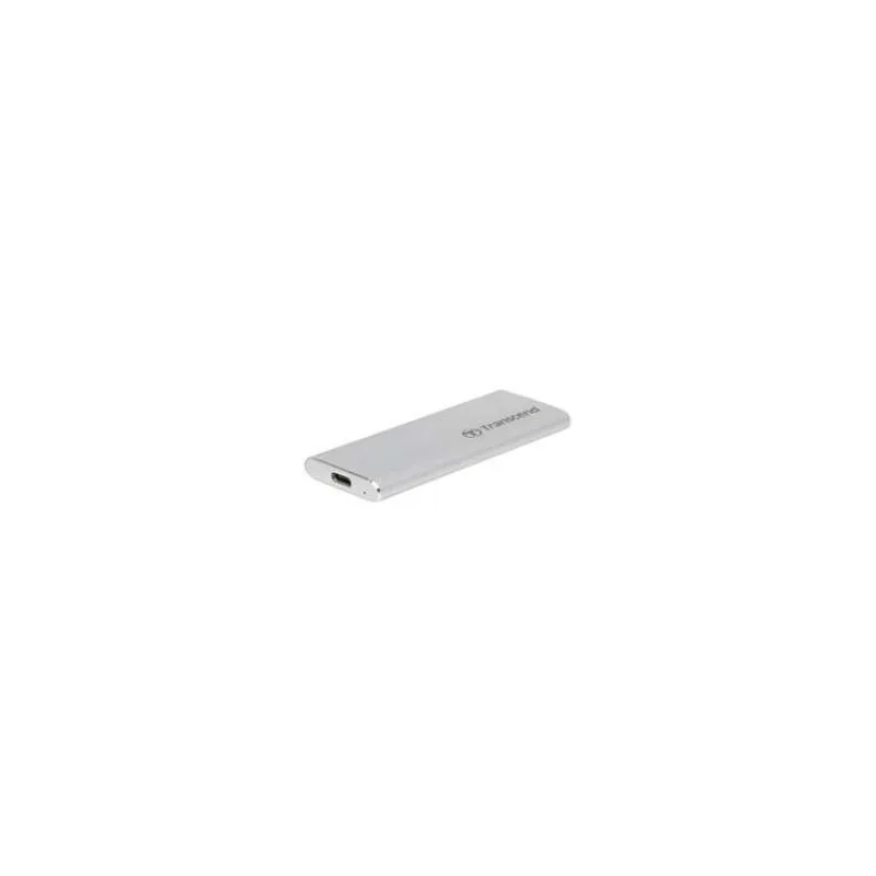 Transcend SSD 500GB ESD260C USB 3.1 Gen 2 - Silver Aluminium (TS500GESD260C)