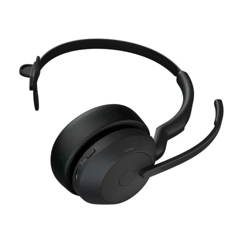 Jabra Evolve2 55/Mono/ANC/USB-C/BT-USB/Bezdrôt/Čierna (25599-889-899)