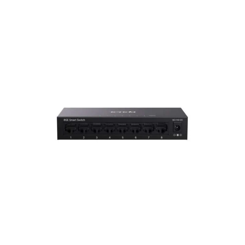 Tenda TEG2208D Websmart L2 cloud managed switch, 8x 10/100/1000 Mbps, Kov, Fanless - bez ventilátorov (75012018)