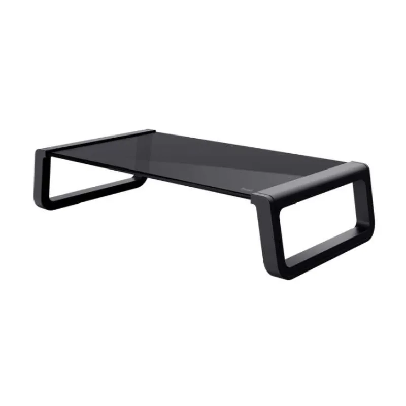 TRUST MONTA GLASS MONITOR STAND BLK (25271)