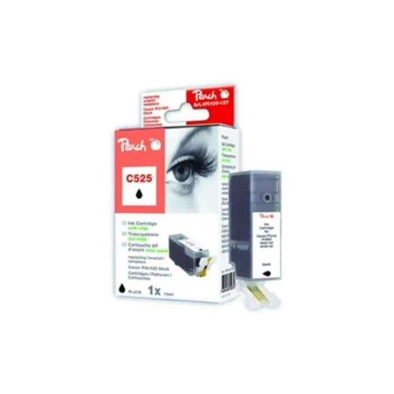 PEACH kompatibilní cartridge Canon PGI-525BK, Black, 19 ml (314238)