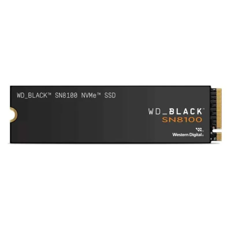 WD Black SN8100 1TB M.2 NVMe Gen5 SSD POWERED BY SANDISK (WDS100T1X0M)