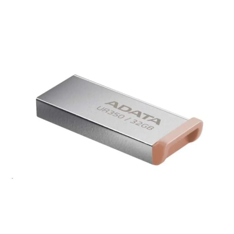 ADATA Flash Disk 64GB UR350, USB 3.2 Dash Drive, kov hnědá (UR350-64G-RSR/BG)