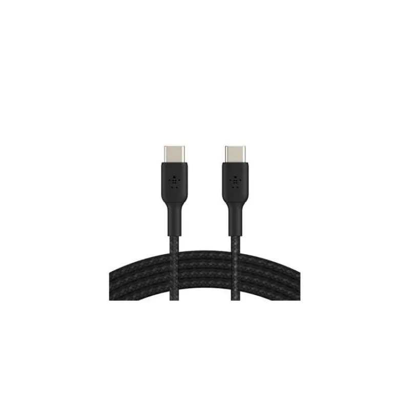 Belkin BOOST CHARGE™ USB-C/USB-C kabel, 2m, černý - odolný (CAB004bt2MBK)