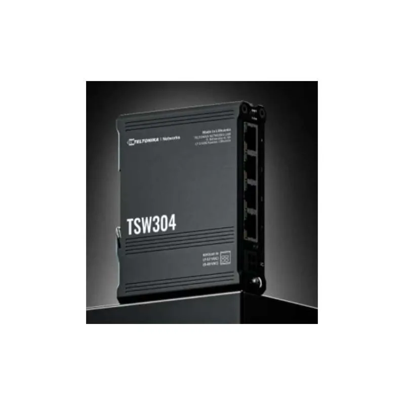 Teltonika ETHERNETOVÝ Switch NA DIN LIŠTU - TSW304 (TSW304)