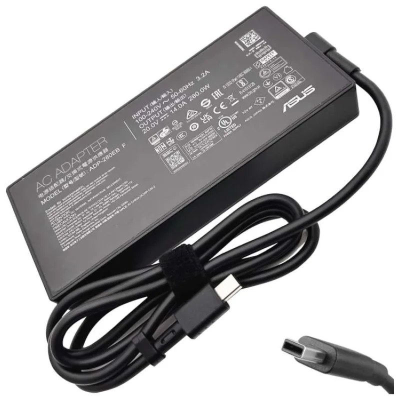 ASUS AC NAPÁJACÍ ADAPTÉR 280W 20V 3P(RECTANGLE) orig. ASUS (B0A001-00802600)