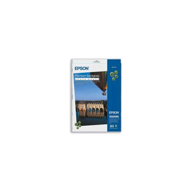 EPSON A4, Premium Semigloss Photo Paper (20listov) (C13S041332)