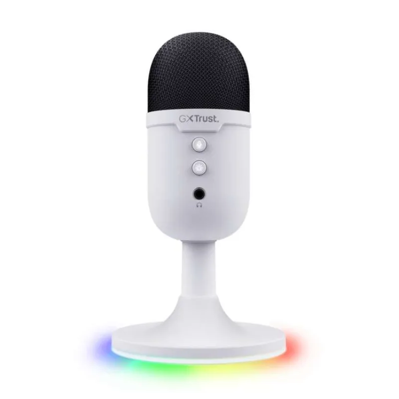 TRUST mikrofon GXT234W YUNIX USB MICROPHONE WHITE (25374)