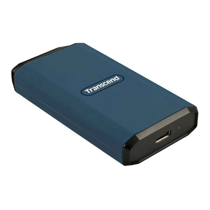 Transcend ESD410C 4TB, USB 20Gbps Type C, Externí odolný SSD disk (3D NAND flash), 2000MB/R, 2000MB/W, modrý (TS4TESD410C)