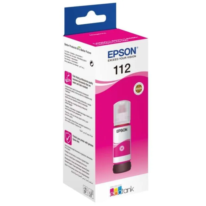 Epson inkoustová náplň 112/ T06C34A/ L15150/ L15160/ L65x0/ L11160/ 70ml/ Magenta (C13T06C34A)