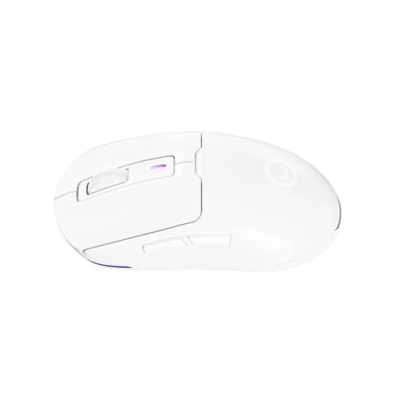 Lorgar MSA10W, bezdrôtová herná myš, 6 prog. tlačidiel, senzor Pixart 3311, 12.000 dpi, podsvietenie RGB, biela (LRG-MSA10W-WH)