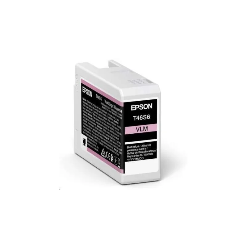 EPSON cartridge T46S6 vivid light magenta (25ml) (C13T46S60N)