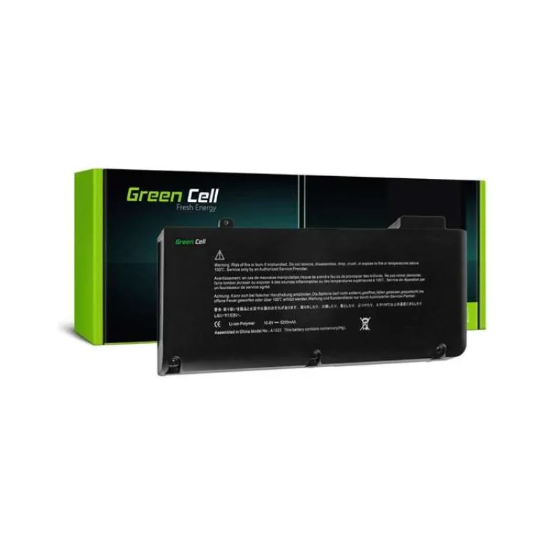 Green Cell Battery A1322 for Apple MacBook Pro 13 A1278 ( Early 2009, Early 2010, Early 2011, Late 2011, Early 2012) (AP06)