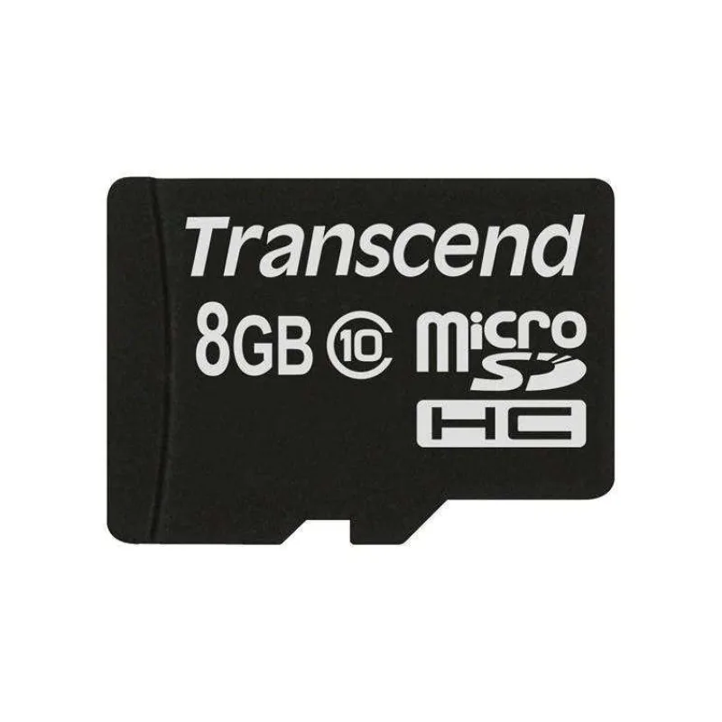 Karta TRANSCEND MicroSDHC Class 10 8GB, bez adaptéra (TS8GUSDC10)