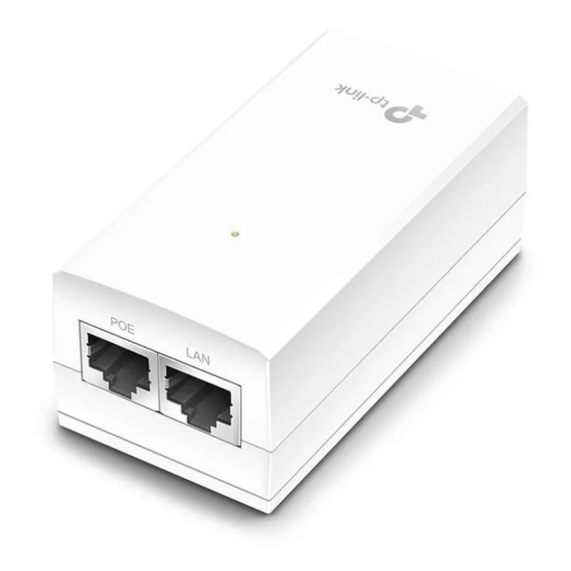 Omada 48V Passive PoE Injector Adapter PORT: 1× Gigabit PoE Port, 1× Gigabit Non-PoE Port SPEC: Data and Power Carried o (PoE4818G)