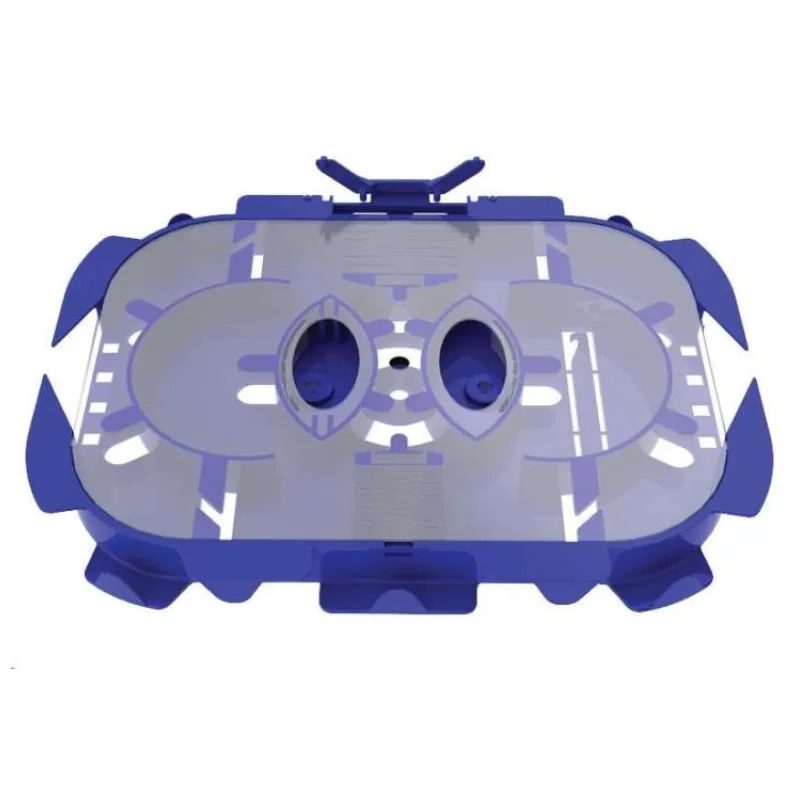 OEM kazeta pre uchytenie 24 zvarov, transparet.vieko, 2x výklop.držáky (OPT-SPT01)