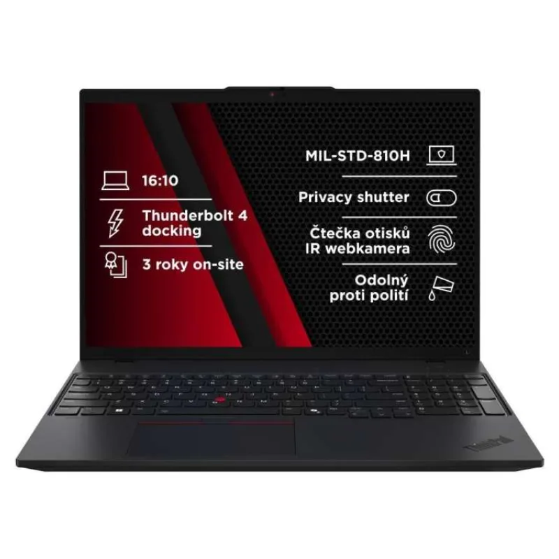 Lenovo Thinkpad L16 G1 Intel Ultra7-155U 16GB 1TB-SSD 16"WUXGA AG IntelUHD Win11Pro Black (21L3004GCK)