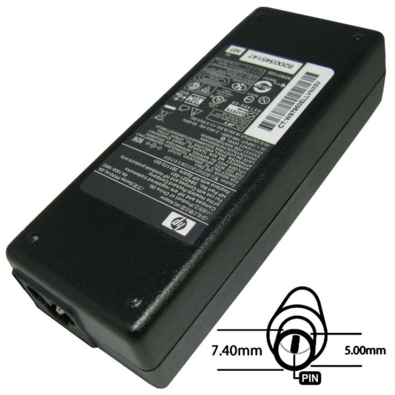 Napájecí adaptér 90W 18,5V, 7.4x5.0, originál HP (77011014)