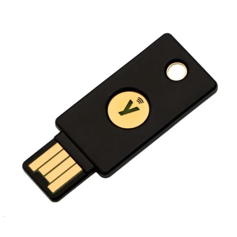 YubiKey 5 NFC - USB-A, kľúč/token s viacfaktorovou autentifikáciou (NFC), podporou OpenPGP a Smart Card (2FA) (YubiKey 5 NFC)