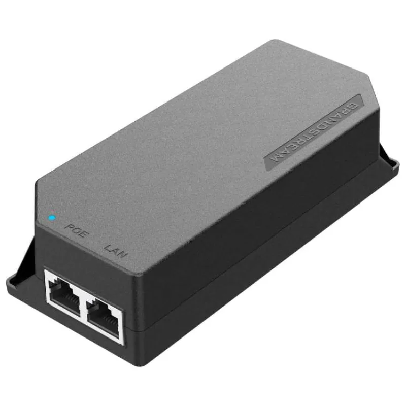 Grandstream Poe Injector GS-POE30W-MG 802.3af/at, 1x 2,5Gbps RJ45 IN/OUT, 30,2W (GS-POE30W-MG)