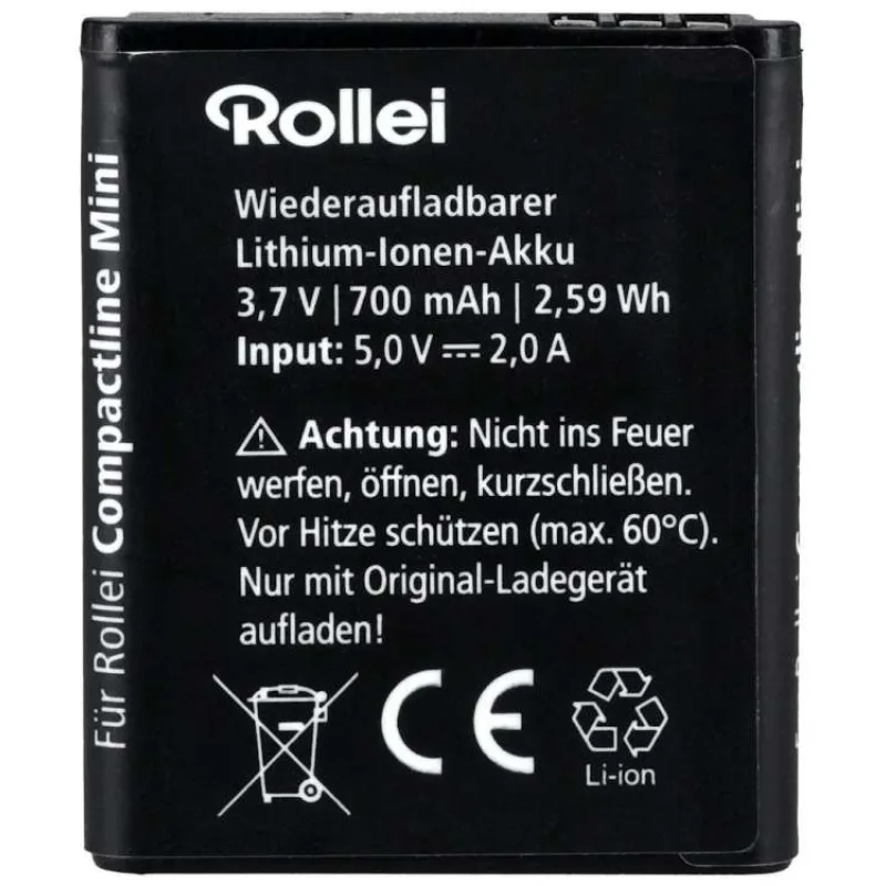 Rollei náhradní baterie pro fotoaparát Compactline Mini (40520)