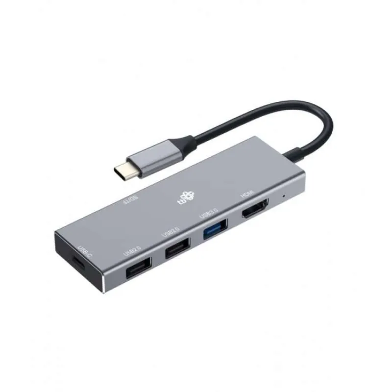 TB USB-C 7v1 adaptér USB 3.0, 2x USB 2.0, HDMI, PD, SD/TF (AKTBXVA2U2HSDAG)