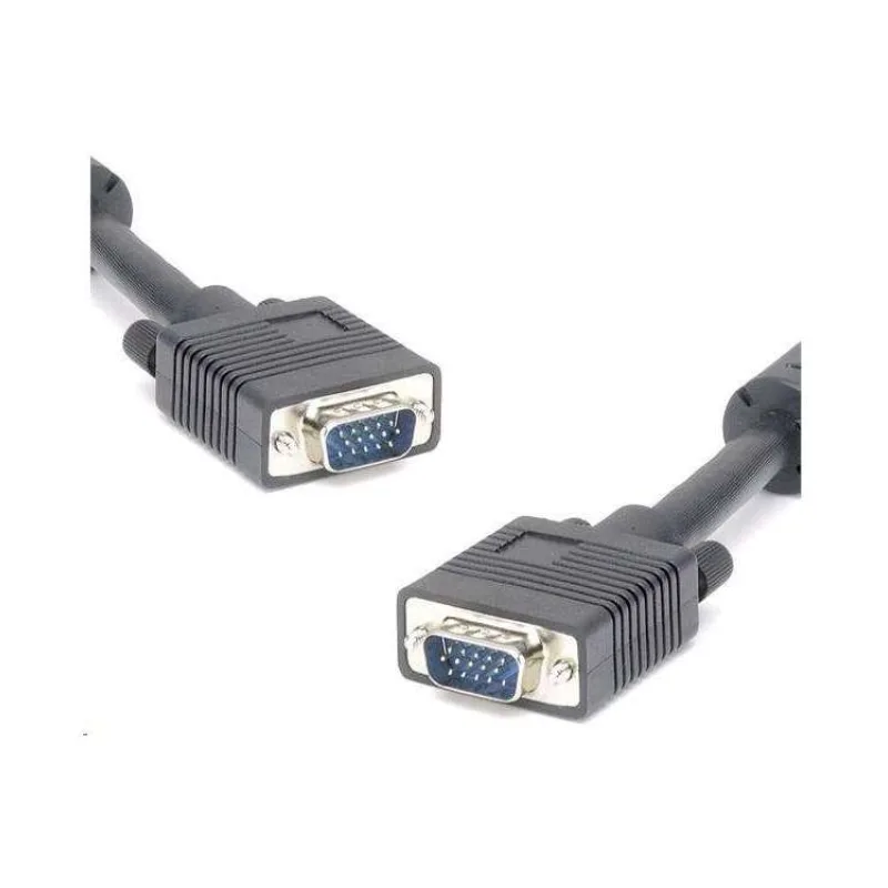 PREMIUMCORD VGA kábel 15m HQ (HD15M/M, DDC2, 3x koaxiálny kábel + 8 žíl, feritové jadrá) (kpvmc15)