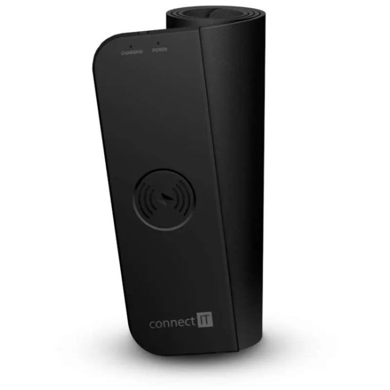 CONNECT IT CHARGE podložka pod klávesnici a myš s nabíjením Qi, vel. L (800 × 300 mm), ČERNÁ (CMP-2500-LG)