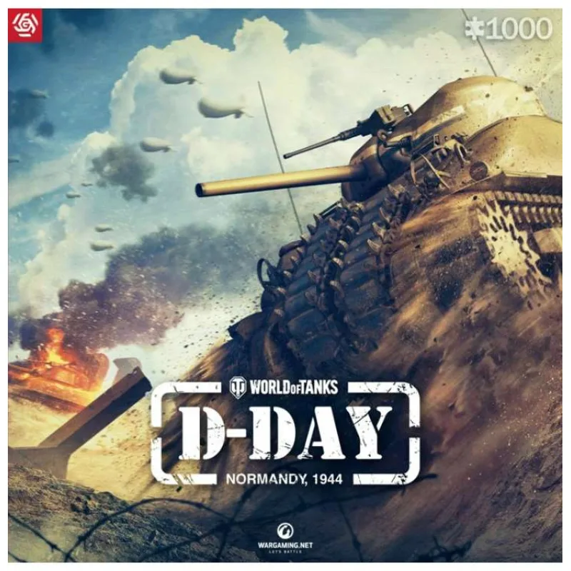 GLO GAMING PUZZLE: WORLD OF TANKS D-DAY (5908305247524)