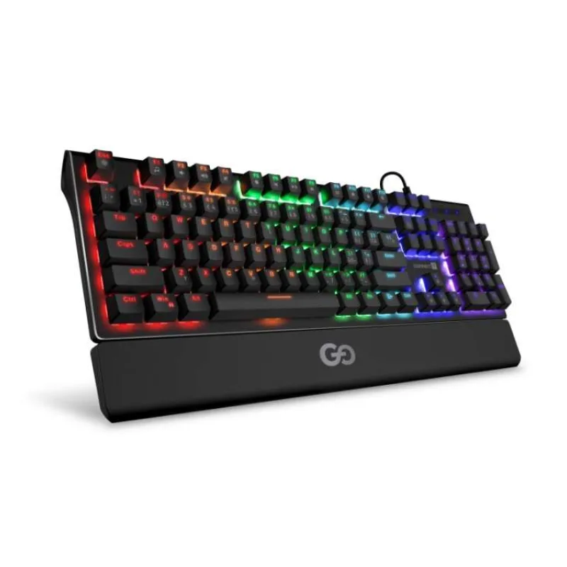 CONNECT IT GG mechanická herní klávesnice.USB,antighost,podsvícená (CZ+SK verze), ČERNÁ (CKB-7050-CS)