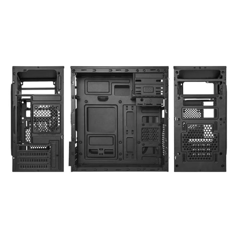 VeinX case Chant CH25M Micro Tower, bez zdroje, 1x USB-C, 2x USB3.0, 1x USB2.0, černá (VX-CH25M-USBC)