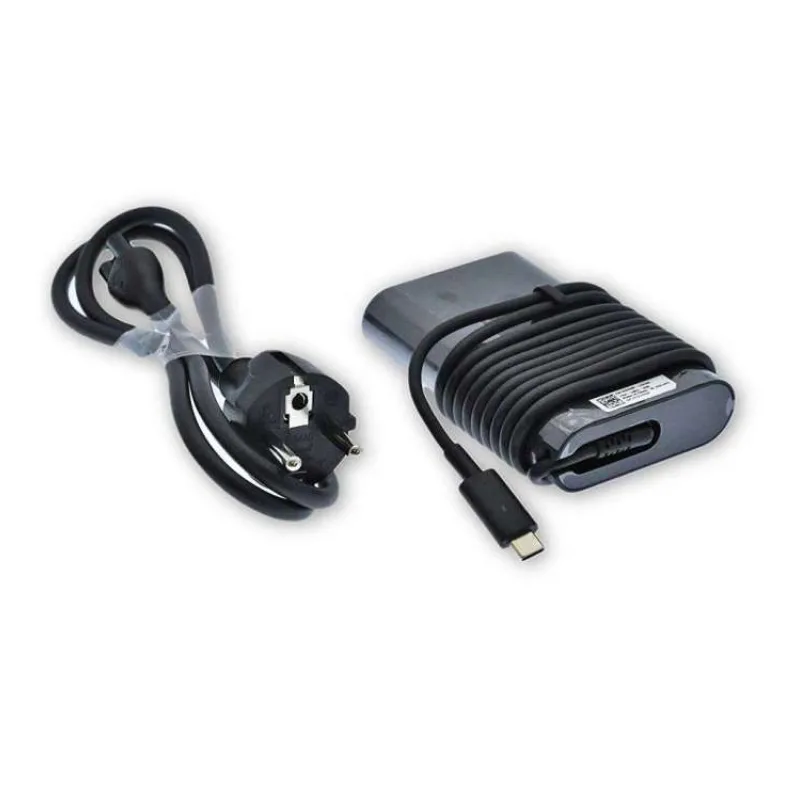 Dell - E5 65W Type-C AC Adapter,Latitude (3390,5289,5290,7390) 2v1 (450-AGOB)