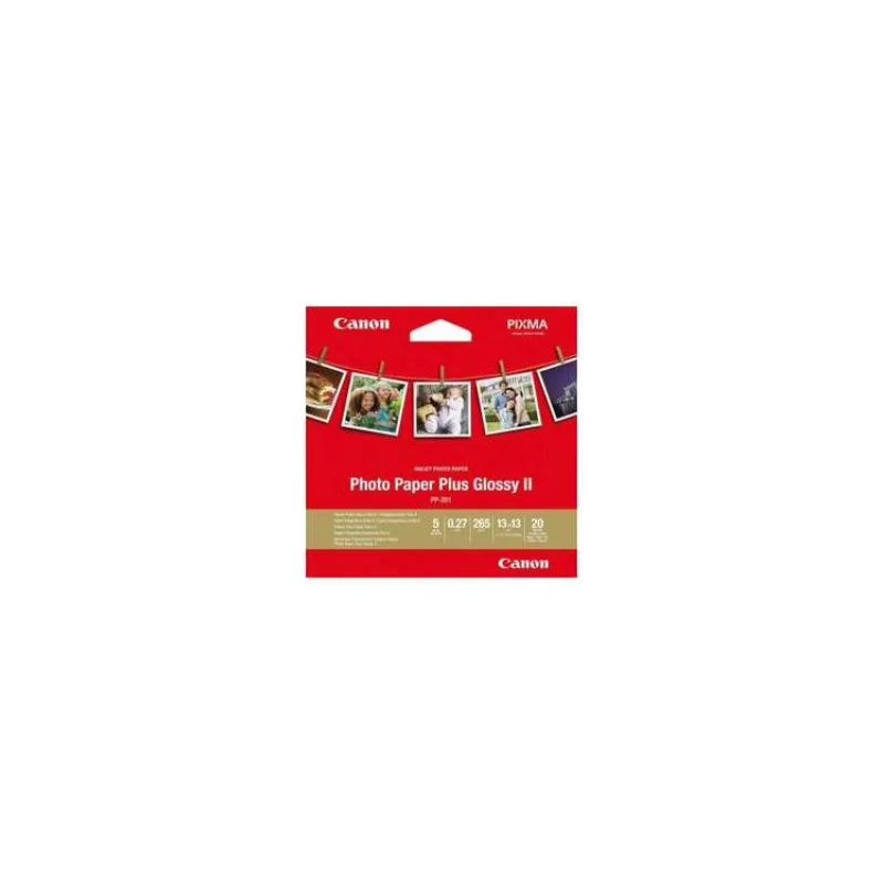 Canon fotopapír PLUS PP-201 - Square 9x9cm (3,5x3,5inch) 20 listů - lesklý (2311B070)