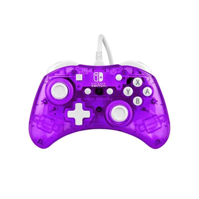 PDP Wired Mini Controller Rock Candy for Nintendo Switch, Cosmoberry [500-181-EU-PR] (500-181-EU-PR)