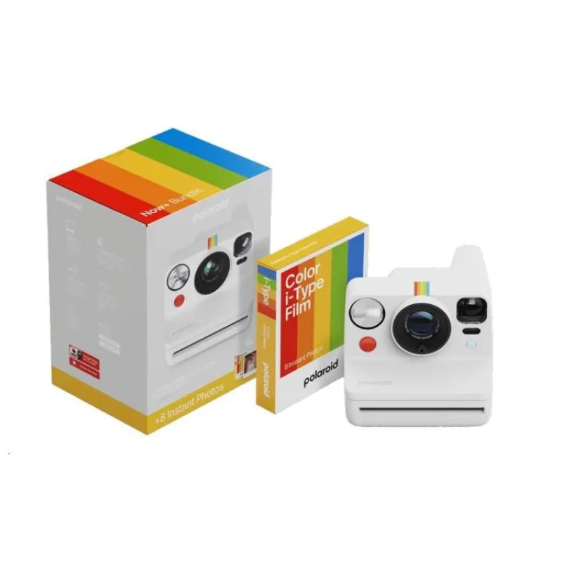Polaroid Now+ Gen 3 White Bundle with Color Film (8 photos)
 (6576)