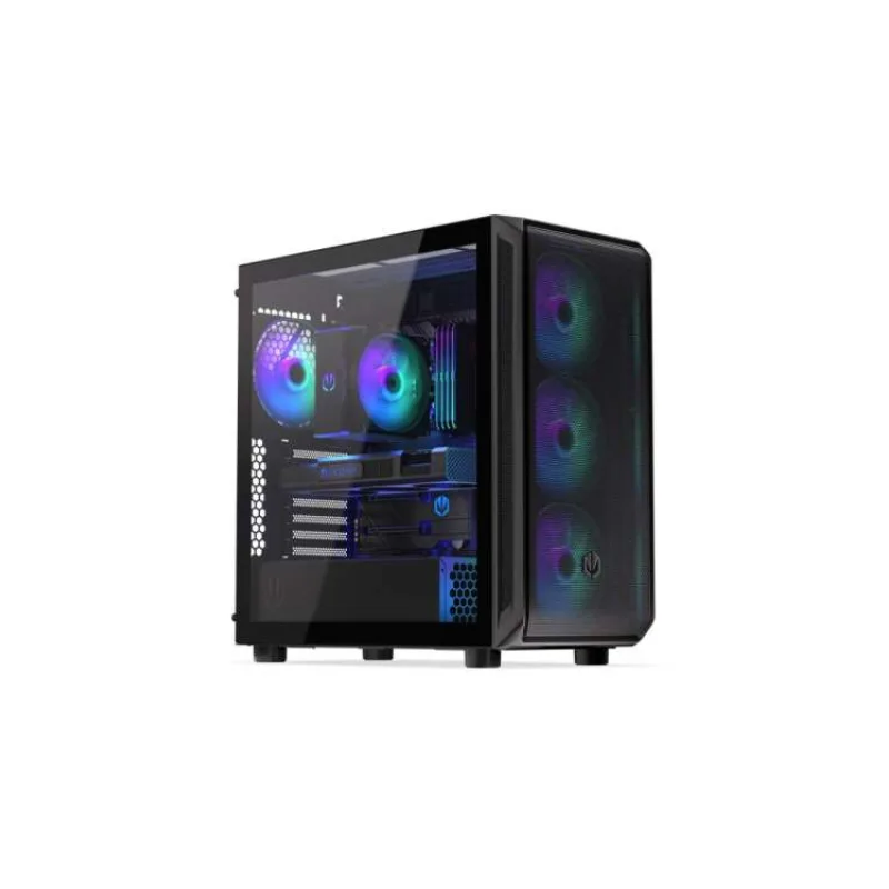 Endorfy skříň Arx 700 ARGB / ATX / 4x 140 ARGB fan (až 8 fans) / 2x USB / USB-C / mesh p. / tvrzené sklo / černá (EY2A013)