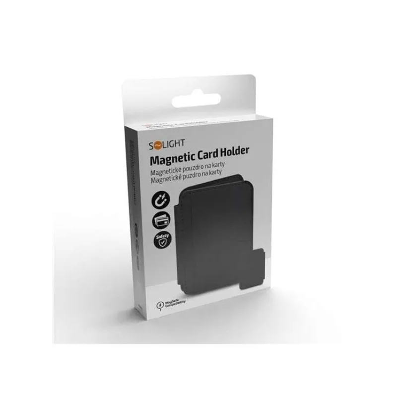 Solight magnetické pouzdro na karty, MagSafe kompatibilní (MCH02)