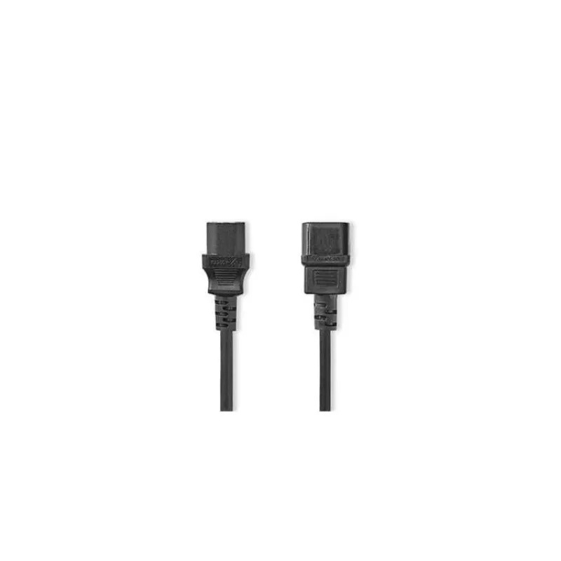 NEDIS napájecí prodlužovací kabel/ konektor IEC-320-C14 - konektor IEC-320-C13/ přímý-přímý/ černý/ bulk/ 3m (CEGL10500BK30)