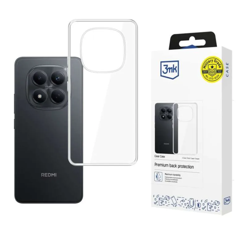 3mk ochranný kryt Clear Case pro Redmi Note 15 Pro 4G (5903108744911)