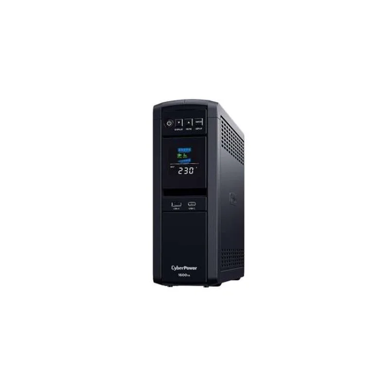 CyberPower PFC SineWave LCD GP UPS 1600VA/1000W, Schuko zásuvky (CP1600EPFCLCD)