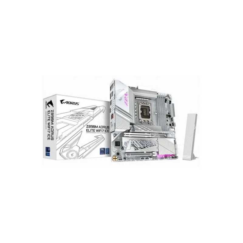 GIGABYTE Z890 AORUS ELITE WIFI7 ICE/LGA 1851/mATX (Z890M A ELITE WF7 ICE)