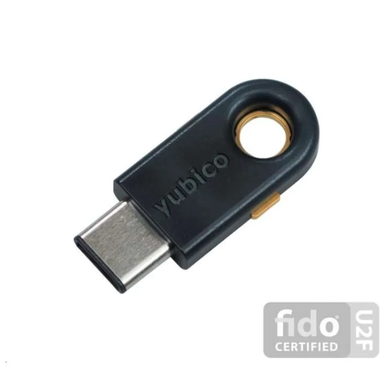 YubiKey 5C - USB-C, kľúč/token s viacfaktorovým overovaním, podporou OpenPGP a čipovej karty (2FA) (YubiKey 5C)