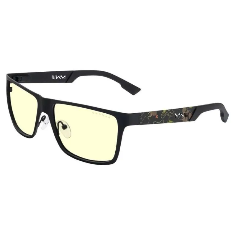 GUNNAR kancelářske/herní brýle CALL OF DUTY UAV EDITION ONYX TOPO * jantarová skla * BLF 65 * GUNNAR focus (UAV-01901)