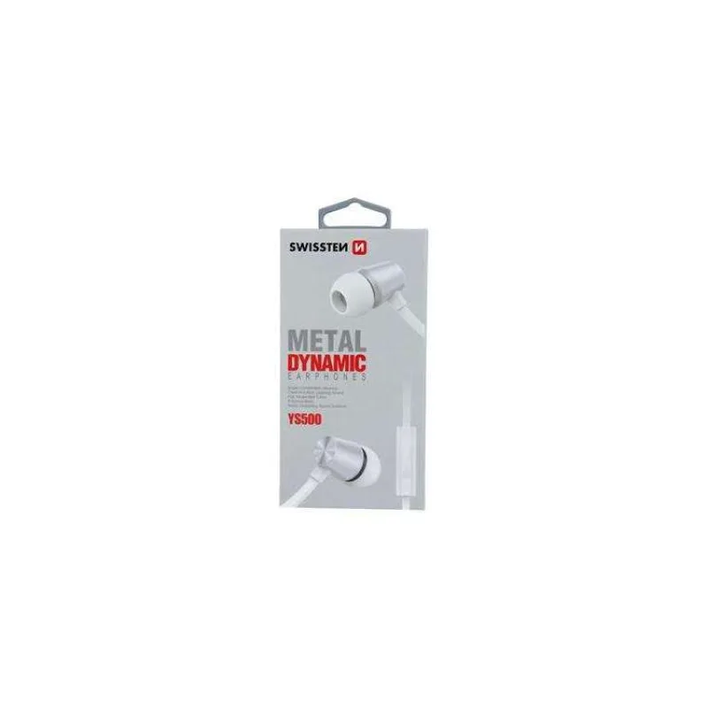 Swissten Earbuds Dynamic YS500, silver (51107002)