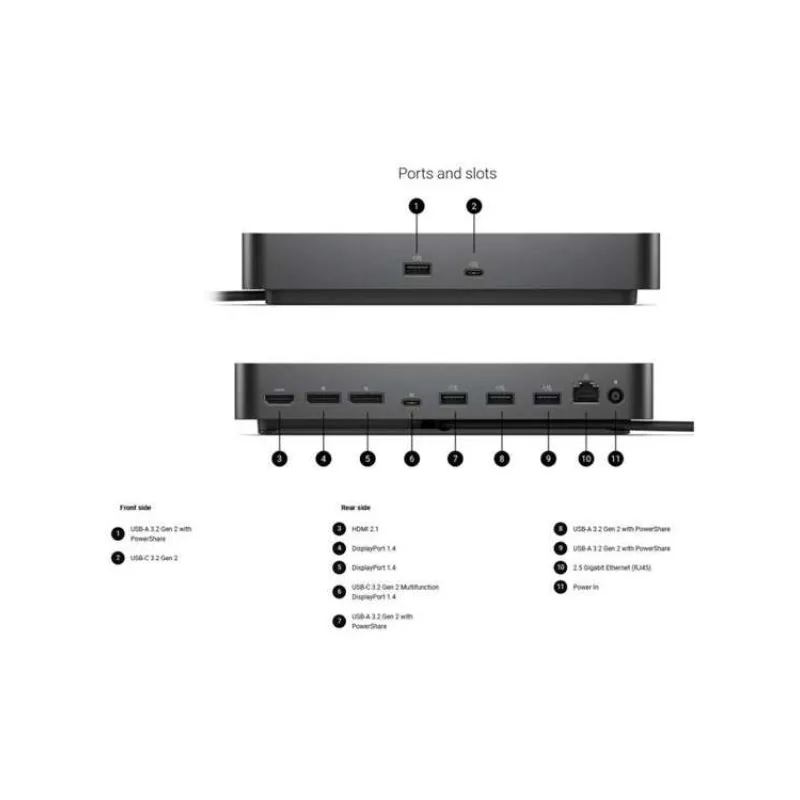 Dell Pro Dock WD25 - 130W (210-BRFQ)