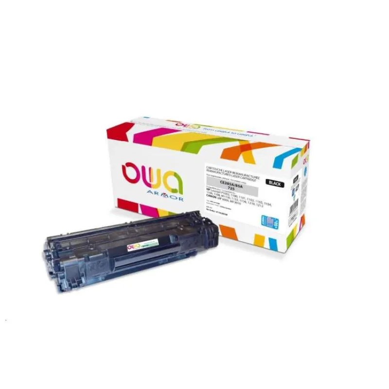 OWA Armor toner pre HP Laserjet P1002, 1100, 1101, 1102, 1103, 1104,1108, M1130, 3200 strán, CE285A JUMBO, čierna/čiern (K15428OW)