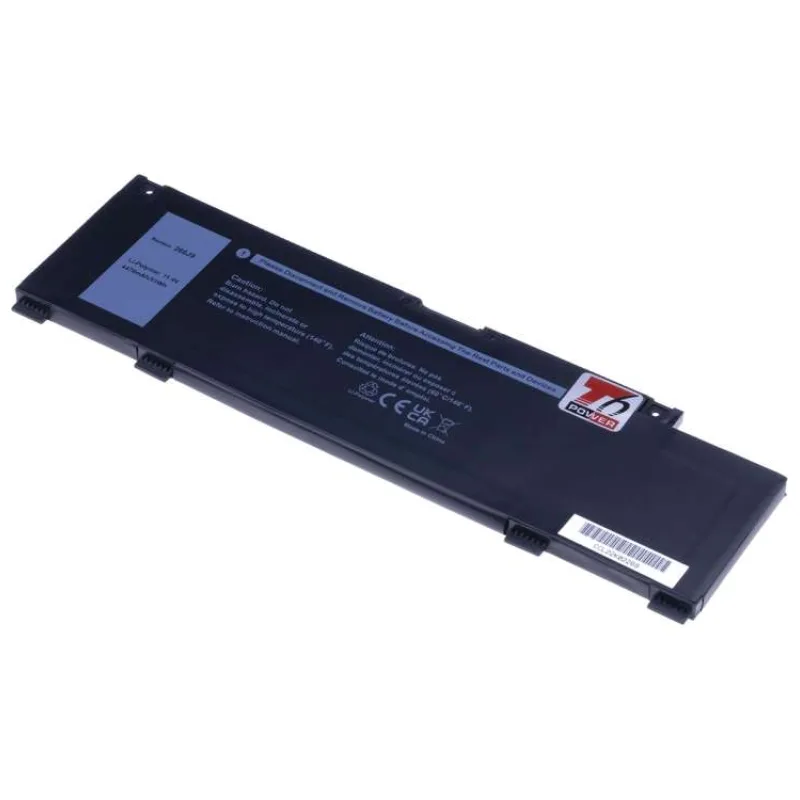 Batéria T6 Power Dell G3 15 3500, 3590, G5 15 5500, Inspiron 14 5490, 4470mAh, 51Wh, 3cell, Li-pol (NBDE0211)
