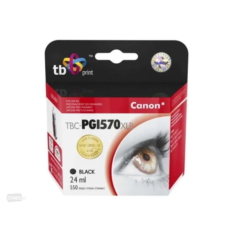 Ink. kazeta TB kompat. s Canon PGI-570XL BK Black (TBC-PGI570XLB)